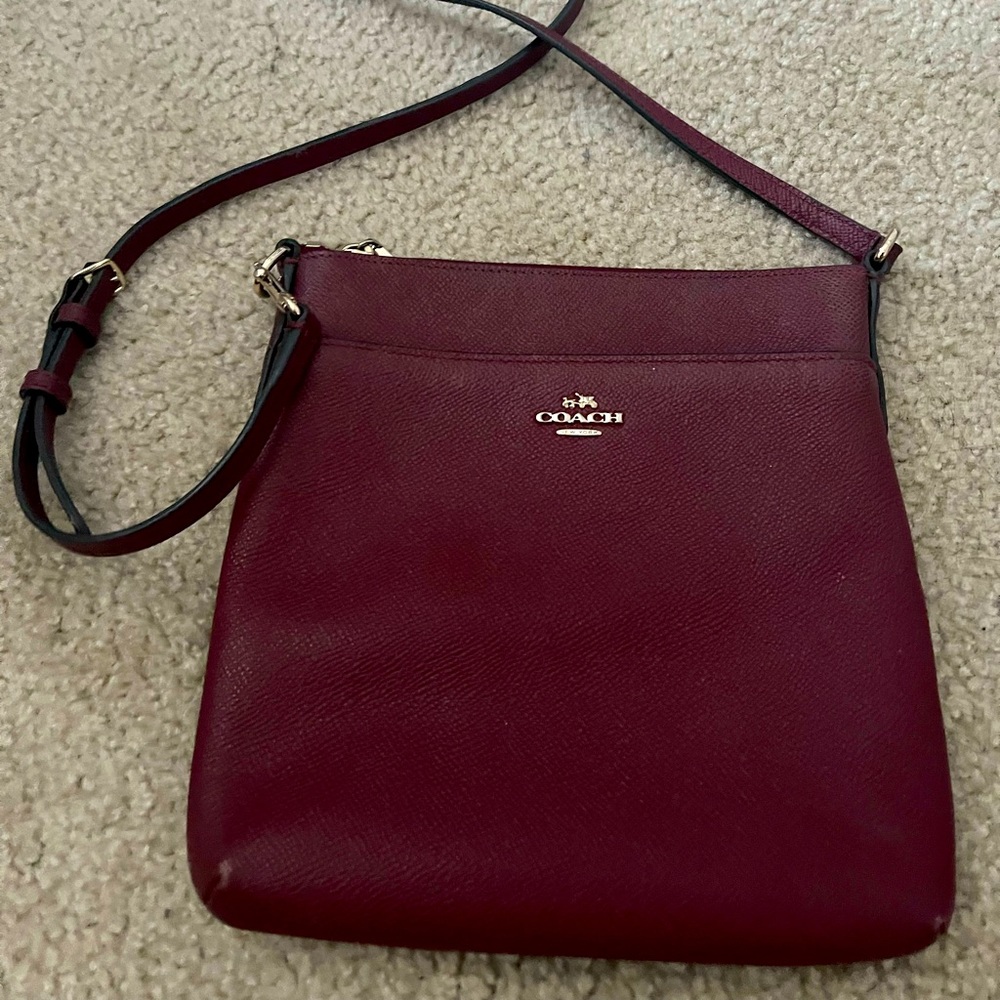Coach Crossbody bag burgundy
